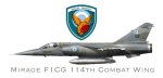 Mirage F1CG 114TH Combat Wing Mug