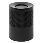 Special Steel Litter Bin – Wide – Square Punch – Stainless Steel – 676BL