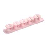 Astrum CO110 5 Bay 4 Storage Compartments Cable Organizer Clips Pink A71011-L