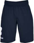Men's Ua Sportstyle Cotton Graphic Shorts - ACADEMY-408 Md