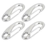 Heavy Duty Snap Hook 100MM 4PCS Stainless Steel Carabiner Clip