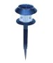 Plastic LED Solar Garden Light 605HX138DIA. 1.2V 4X50MA