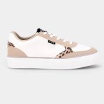 Tomy Sydney Sneaker - White tan Print - 8