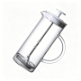 White Manual Milk Frother Coffee Foam Maker