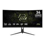 MSI Mag 342CQRF E20 34 Uwqhd 200HZ Va Curved Gaming Monitor