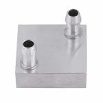 Wendry Computer Water Cooling Head 40X40MM Water Cooling Aluminum Block For Cpu Radiator Liquid Water Heatsink Cooler Internal F