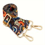 Bohemian Shoulder Strap Multifunctional Replacement Adjustable Shoulder Strap Ethnic Nylon Portable Wide Shoulder Strap