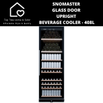 Snomaster Glass Door Upright Beverage Cooler - 408L