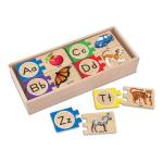 Melissa & Doug Self-correcting Alphabet Letter Puzzles
