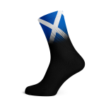 Scotland Flag Socks - Small Black