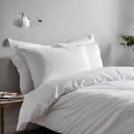 200 Thread Count 100% Cotton Kids Duvet Cover Set White - Double 200X200CM