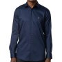 Mens Polo Custom Fit Greig Shirt - Navy