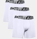 Under Armour Charged Cotton 6" Boxerjock In White - White XS
