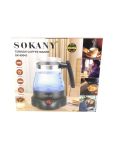 Sokany Turkish Coffee Maker - Automatic 4-CUP Black