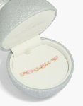 Goldair Gold Pink Cubic Zirconia Oval & Circle Bracelet