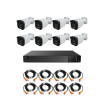 8 Channel 5MP Diy Cctv Kit Colorvu Audio