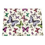 Butterflies Double Layer Lap Blanket