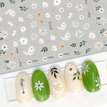 Spring Nail Art Stickers Self Adhesive Flower Butterfly Plant Design Nail Art Decals For Nail Art Decoration Nail Art Supplies F