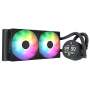 AeroCool Abyss 240MM L Digital Liquid Cooler - Black