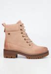 FOX1 Lace-up Ankle Boot - Pink