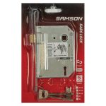 Samson Lock Body 4 Lever Sabs - Chrome Plated