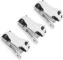3PCS MINI Cute Panda Manual Desktop Stapler Set Small Cartoon Handheld