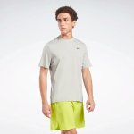 Reebok Men's Ts Ac Solid Athlete Tee - 2XL Pure Grey