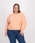 Levi's Plus Vintage Raglan Crew Peach Bloom