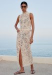 Crochet-look Top - Cream