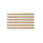 Rotring Triangular Scale Ruler Architects NO.4 Each
