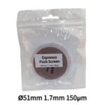 Coffee Accessories Espresso Puck Screen Food-grade 316 51MM 1.7MM 150UM