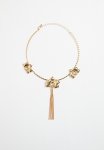 Superbalist Flower Tassel Choker - Gold