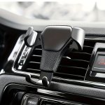 Car Mount Phone Bracket: Gravity Linkage Simple Installation Abs Material Non-waterproof