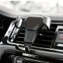 Car Mount Phone Bracket: Gravity Linkage Simple Installation ABS Material Non-Waterproof