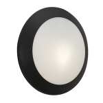 Fumagalli Berta Outdoor Wall Light Black Grey White - White