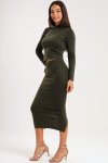 Ladies 2 Piece Skirt & Long Sleeve Top Winter Set
