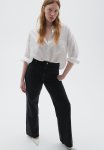 Curvy Fit Wide Ultra High Jeans - Black