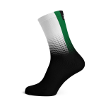 Algeria Flag Socks - Large Black