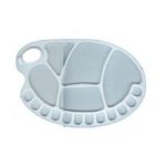 Kidney Plastic Palette - 9.5X13.75IN - 17 Well