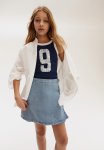 Ribbed Vest Top - Navy Blue