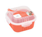 Snappy Lunch Box Square 830ML Coral
