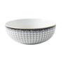 Galateo - Blue Check Salad Bowl