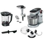 Bosch - Series 8 Kitchen Machine Optimum 1400W Gaggenau Silver & Black