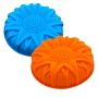 Kitchen Silicone Baking Moulds - Set Of 2 - Sunflower