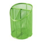 : M100 Wire Mesh Metal Pen Holder Green