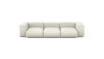 Three Module Sofa - Linen - Platinum - 314CM X 115CM