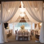 2PCS 8.0METER White Wedding Arch Backdrops Snow Fabric Backdrops For Birthday Parties And Wedding Decorations Wedding Decoration