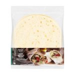 Pnp White Tortilla Wraps 6 Pack