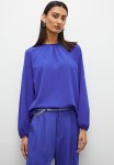 Superbalist Gathered Crew Neck Blouse - Blue