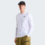 Mens Dome Regular Ls Tee White - White 2XL